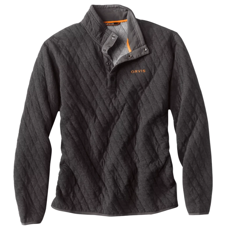 Orvis Outdoor Quilted Snap Sweatshirt - Men's 5 Orvis Outdoor Quilted Snap Sweatshirt - Men's - Image 3