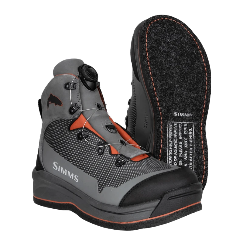 Simms Guide BOA Felt Wading Boot - Men's 3 Simms Guide BOA Felt Wading Boot - Men's