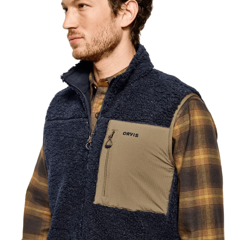 Orvis Sherpa Fleece Vest - Men's 5 Orvis Sherpa Fleece Vest - Men's - Image 3
