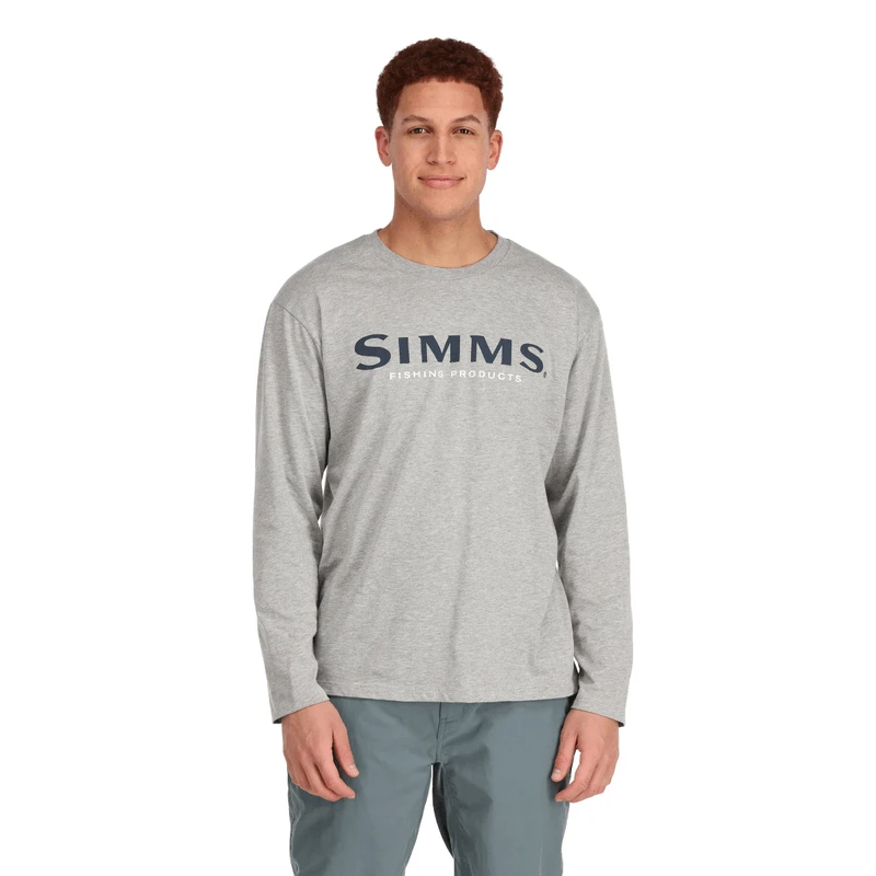 Simms Logo Long Sleeve Shirt - Men's 3 Simms Logo Long Sleeve Shirt - Men's