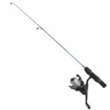 HT Enterprises Hardwater Ice Fishing 24" Rod And Medium Action Reel Combo