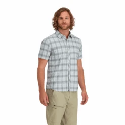 Simms Grizzly Fish Stone Cold Short Sleeve Shirt - Men's -Online Angling Store 1320998 800 auto