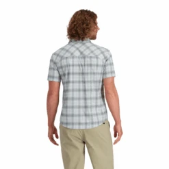 Simms Grizzly Fish Stone Cold Short Sleeve Shirt - Men's